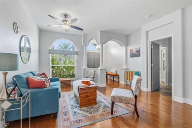 Welcome to this move-in ready 5 bedroom + bonus room, 4 bathroom on Heritage Harbor Golf and Country Club in Florida - for sale on GolfHomes.com, golf home, golf lot