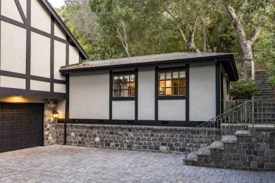 Shaded by towering redwoods and nestled beside the Palo Alto on Palo Alto Hills Golf and Country Club in California - for sale on GolfHomes.com, golf home, golf lot