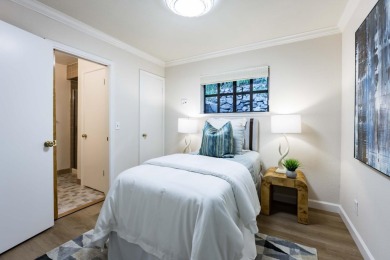 Shaded by towering redwoods and nestled beside the Palo Alto on Palo Alto Hills Golf and Country Club in California - for sale on GolfHomes.com, golf home, golf lot
