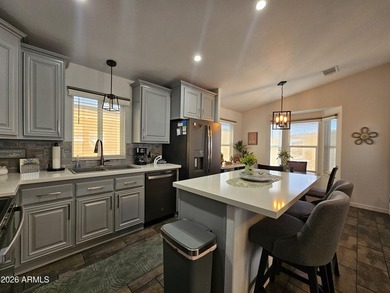 This beautifully upgraded 2-bedroom, 2-bath home offers laminate on Viewpoint Golf Resort in Arizona - for sale on GolfHomes.com, golf home, golf lot