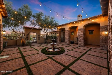 As you approach the home, the paved circular drive welcomes you on The Boulders Resort Golf Club in Arizona - for sale on GolfHomes.com, golf home, golf lot