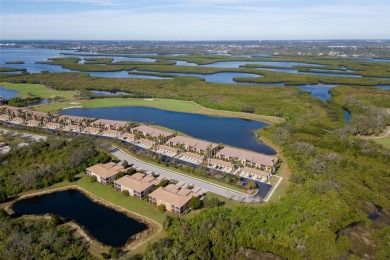 Welcome to this beautifully updated end-unit condo offering on River Strand Golf and Country Club At Heritage Harbour  in Florida - for sale on GolfHomes.com, golf home, golf lot