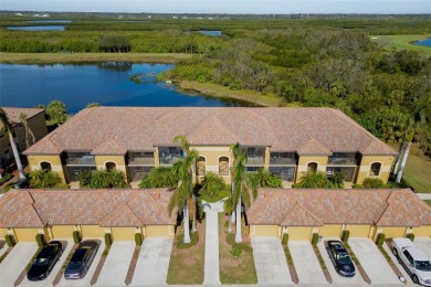 Welcome to this beautifully updated end-unit condo offering on River Strand Golf and Country Club At Heritage Harbour  in Florida - for sale on GolfHomes.com, golf home, golf lot