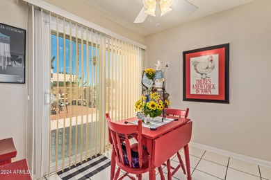 Beautifully upd Golf Course home! New garage door & flagstone on Sun City Lakes West and East in Arizona - for sale on GolfHomes.com, golf home, golf lot