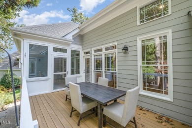 A distinctive single story home on 1/2 acre lot in The Preserve on The Preserve At Jordan Lake Golf Club in North Carolina - for sale on GolfHomes.com, golf home, golf lot