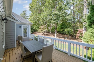 A distinctive single story home on 1/2 acre lot in The Preserve on The Preserve At Jordan Lake Golf Club in North Carolina - for sale on GolfHomes.com, golf home, golf lot