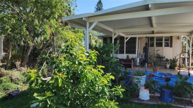 TWO BEDROOM, 1 1/2 BATHROOM MOBILE HOME IN ACTIVE 55+ COMMUNITY on River Run Golf Links in Florida - for sale on GolfHomes.com, golf home, golf lot