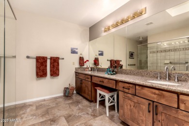 Discover this lovely, single-level, southwestern retreat in on Ironwood Golf Club in Arizona - for sale on GolfHomes.com, golf home, golf lot