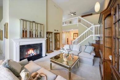 End-Unit Luxury with Golf Views, Abundant Light & Private Gate on Lake Barrington Shores Golf Course in Illinois - for sale on GolfHomes.com, golf home, golf lot