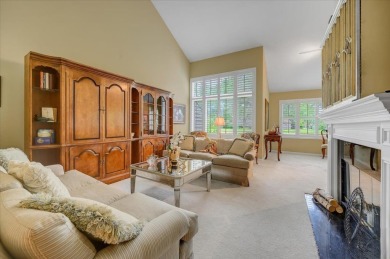 End-Unit Luxury with Golf Views, Abundant Light & Private Gate on Lake Barrington Shores Golf Course in Illinois - for sale on GolfHomes.com, golf home, golf lot