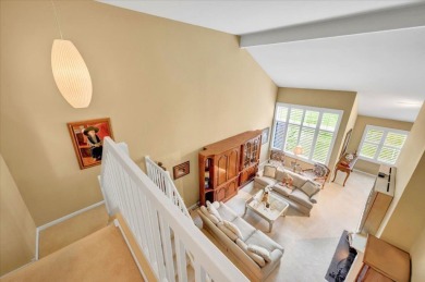 End-Unit Luxury with Golf Views, Abundant Light & Private Gate on Lake Barrington Shores Golf Course in Illinois - for sale on GolfHomes.com, golf home, golf lot