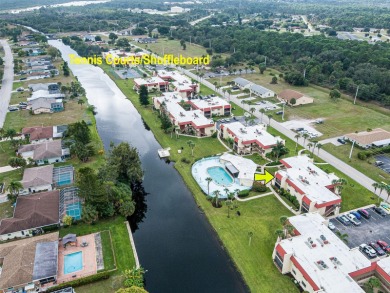 Water view condo on the second floor.  Riverhouse HOA is a on Rotonda Golf and Country Club The Hills Course in Florida - for sale on GolfHomes.com, golf home, golf lot