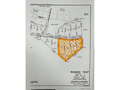 Big 4.577 Acre lot (4 lots) in Merifield Acres Subdivision on Kinderton Country Club in Virginia - for sale on GolfHomes.com, golf home, golf lot