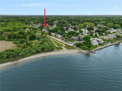 Water views! Walk to the water and enjoy the neighborhood beach on Quidnessett Country Club in Rhode Island - for sale on GolfHomes.com, golf home, golf lot