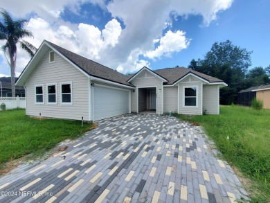 NEWLY built home that backs up to the St. Augustine Shores Golf on St. Augustine Shores Golf Club in Florida - for sale on GolfHomes.com, golf home, golf lot