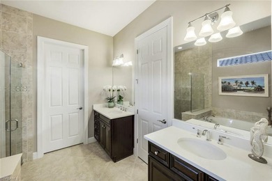 Enjoy stunning Naples sunsets from your private lanai in this on The Golf Lodge At the Quarry in Florida - for sale on GolfHomes.com, golf home, golf lot