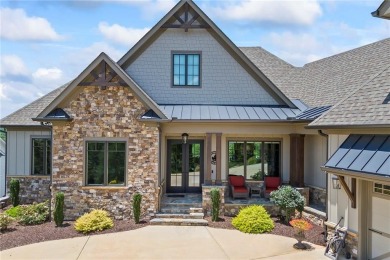 Perched atop a hill alongside the 10th fairway of the acclaimed on Currahee Golf Club in Georgia - for sale on GolfHomes.com, golf home, golf lot