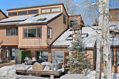 This beautifully remodeled three-bedroom townhome, plus a loft on The Snowmass Club in Colorado - for sale on GolfHomes.com, golf home, golf lot