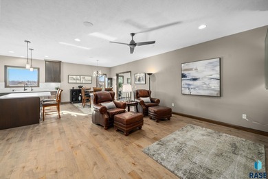 Thoughtfully designed custom ranch that sits in an eastside on Willow Run Golf Course in South Dakota - for sale on GolfHomes.com, golf home, golf lot