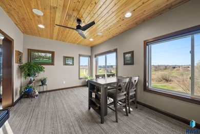 Thoughtfully designed custom ranch that sits in an eastside on Willow Run Golf Course in South Dakota - for sale on GolfHomes.com, golf home, golf lot