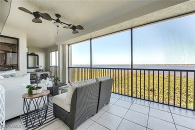 Stunning unobstructed river views overflow from this 6th Floor on Gulf Harbour Yacht and Country Club in Florida - for sale on GolfHomes.com, golf home, golf lot