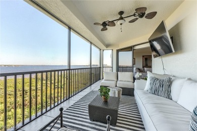 Stunning unobstructed river views overflow from this 6th Floor on Gulf Harbour Yacht and Country Club in Florida - for sale on GolfHomes.com, golf home, golf lot