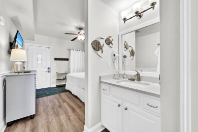Updated 1 BR 1BA with breathtaking lake and Gulf views and on Sharks Tooth Golf Club in Florida - for sale on GolfHomes.com, golf home, golf lot
