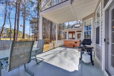 This charming Victorian-style home is situated on the 17th green on Long Bay Club in South Carolina - for sale on GolfHomes.com, golf home, golf lot