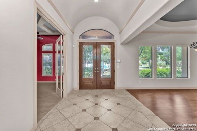 This STUNNING HOME will take your breath away! As you enter and on Canyon Springs Golf Club in Texas - for sale on GolfHomes.com, golf home, golf lot