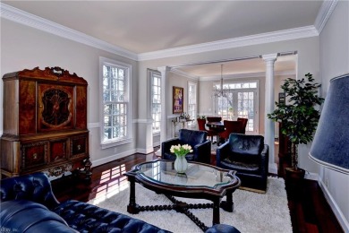 Nestled on a secluded peninsula in the prestigious Ford's Colony on Fords Colony Country Club in Virginia - for sale on GolfHomes.com, golf home, golf lot
