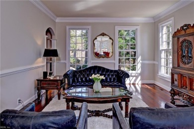 Nestled on a secluded peninsula in the prestigious Ford's Colony on Fords Colony Country Club in Virginia - for sale on GolfHomes.com, golf home, golf lot