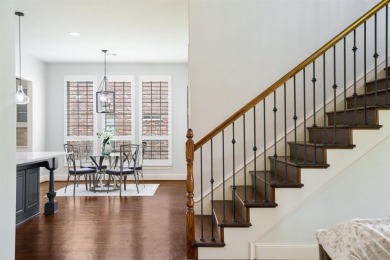 Situated on a beautifully elevated lot with mature trees and on The Golf Club At Twin Creeks in Texas - for sale on GolfHomes.com, golf home, golf lot