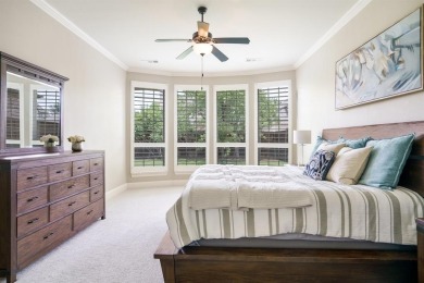 Situated on a beautifully elevated lot with mature trees and on The Golf Club At Twin Creeks in Texas - for sale on GolfHomes.com, golf home, golf lot