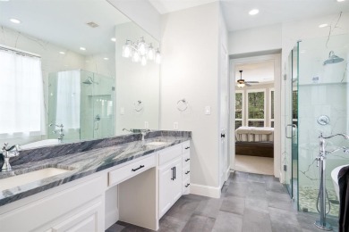 Situated on a beautifully elevated lot with mature trees and on The Golf Club At Twin Creeks in Texas - for sale on GolfHomes.com, golf home, golf lot