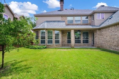 Situated on a beautifully elevated lot with mature trees and on The Golf Club At Twin Creeks in Texas - for sale on GolfHomes.com, golf home, golf lot