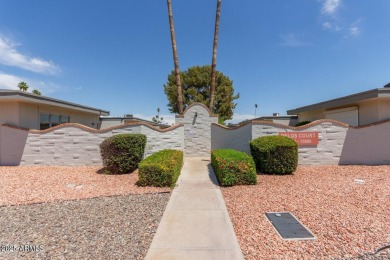 Sleek, roomy one bedroom unit with enclosed back patio.  Close on Sun City North Golf Course in Arizona - for sale on GolfHomes.com, golf home, golf lot