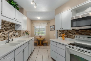 Sleek, roomy one bedroom unit with enclosed back patio.  Close on Sun City North Golf Course in Arizona - for sale on GolfHomes.com, golf home, golf lot