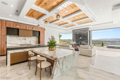 Breathtaking desert modern in guard-gated Seven Hills on Rio Secco Golf Club in Nevada - for sale on GolfHomes.com, golf home, golf lot
