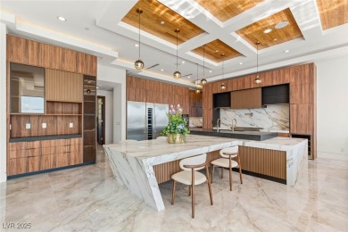 Breathtaking desert modern in guard-gated Seven Hills on Rio Secco Golf Club in Nevada - for sale on GolfHomes.com, golf home, golf lot