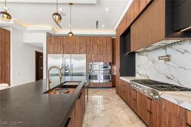 Breathtaking desert modern in guard-gated Seven Hills on Rio Secco Golf Club in Nevada - for sale on GolfHomes.com, golf home, golf lot