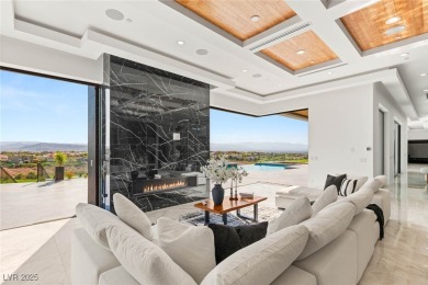 Breathtaking desert modern in guard-gated Seven Hills on Rio Secco Golf Club in Nevada - for sale on GolfHomes.com, golf home, golf lot