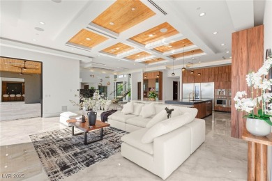 Breathtaking desert modern in guard-gated Seven Hills on Rio Secco Golf Club in Nevada - for sale on GolfHomes.com, golf home, golf lot
