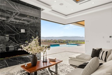 Breathtaking desert modern in guard-gated Seven Hills on Rio Secco Golf Club in Nevada - for sale on GolfHomes.com, golf home, golf lot