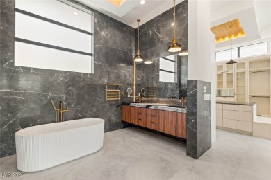 Breathtaking desert modern in guard-gated Seven Hills on Rio Secco Golf Club in Nevada - for sale on GolfHomes.com, golf home, golf lot