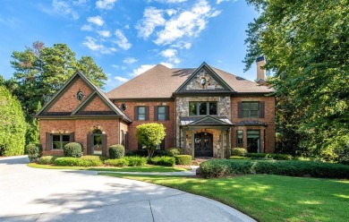 Custom built brick home on the golf course.   Three finished on St. Ives Country Club in Georgia - for sale on GolfHomes.com, golf home, golf lot