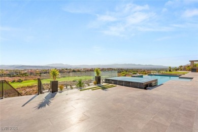 Breathtaking desert modern in guard-gated Seven Hills on Rio Secco Golf Club in Nevada - for sale on GolfHomes.com, golf home, golf lot
