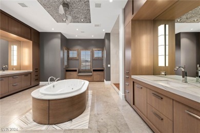 This 8,905 sq ft custom modern masterpiece in The Ridges offers on Bears Best Las Vegas Golf Club in Nevada - for sale on GolfHomes.com, golf home, golf lot