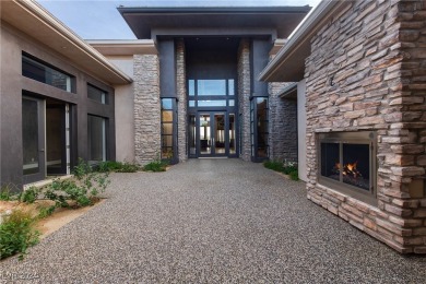 This 8,905 sq ft custom modern masterpiece in The Ridges offers on Bears Best Las Vegas Golf Club in Nevada - for sale on GolfHomes.com, golf home, golf lot