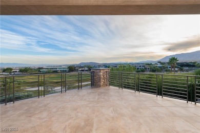 This 8,905 sq ft custom modern masterpiece in The Ridges offers on Bears Best Las Vegas Golf Club in Nevada - for sale on GolfHomes.com, golf home, golf lot