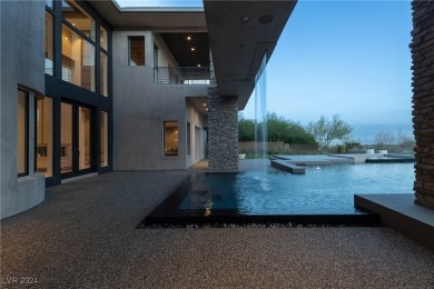 This 8,905 sq ft custom modern masterpiece in The Ridges offers on Bears Best Las Vegas Golf Club in Nevada - for sale on GolfHomes.com, golf home, golf lot